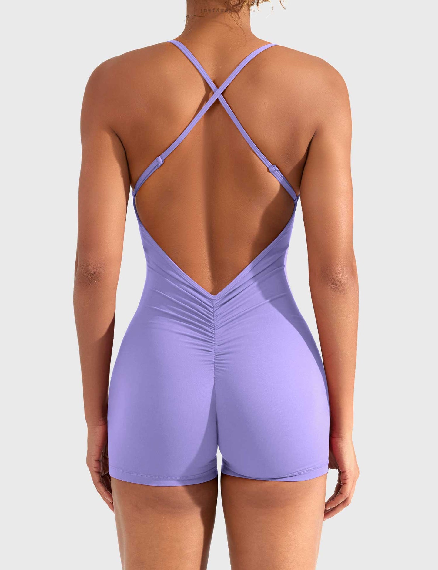 Liza V-Back Romper
