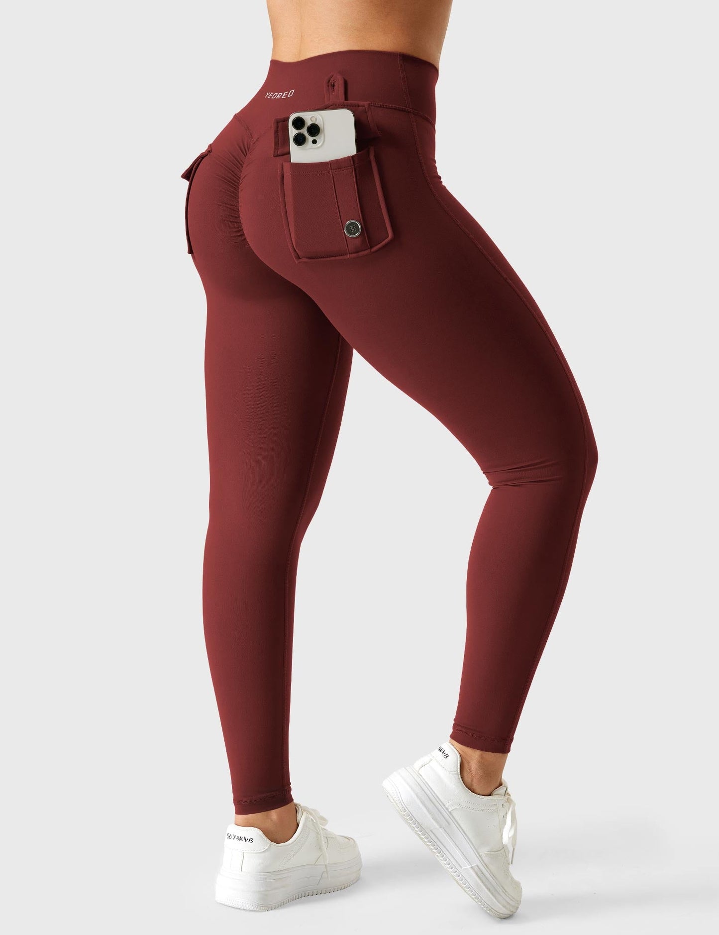 V-waistband Charm Leggings