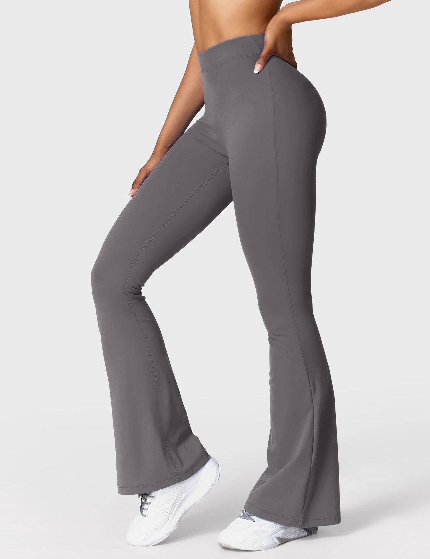 Daze V-back Flare Leggings