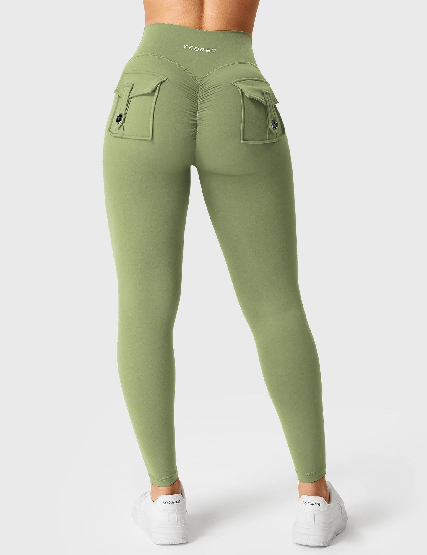 V-waistband Charm Leggings