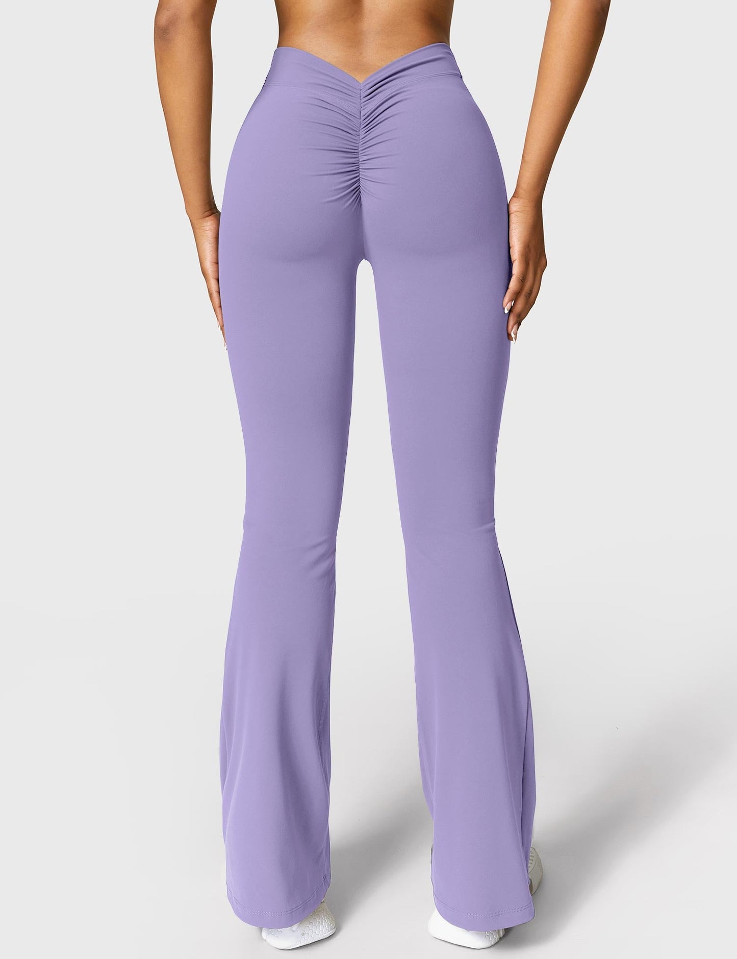 Daze V-back Flare Leggings