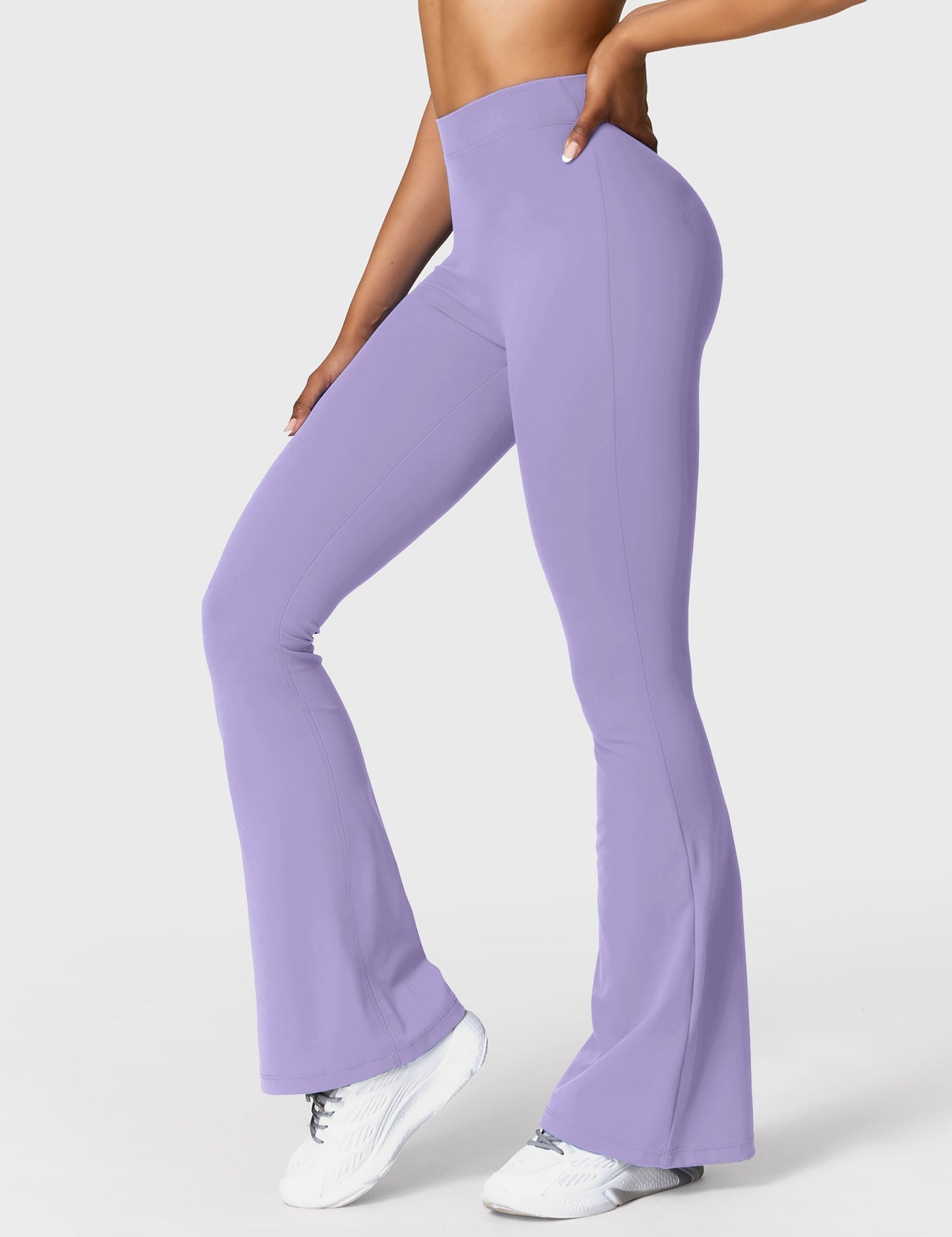 Daze V-back Flare Leggings