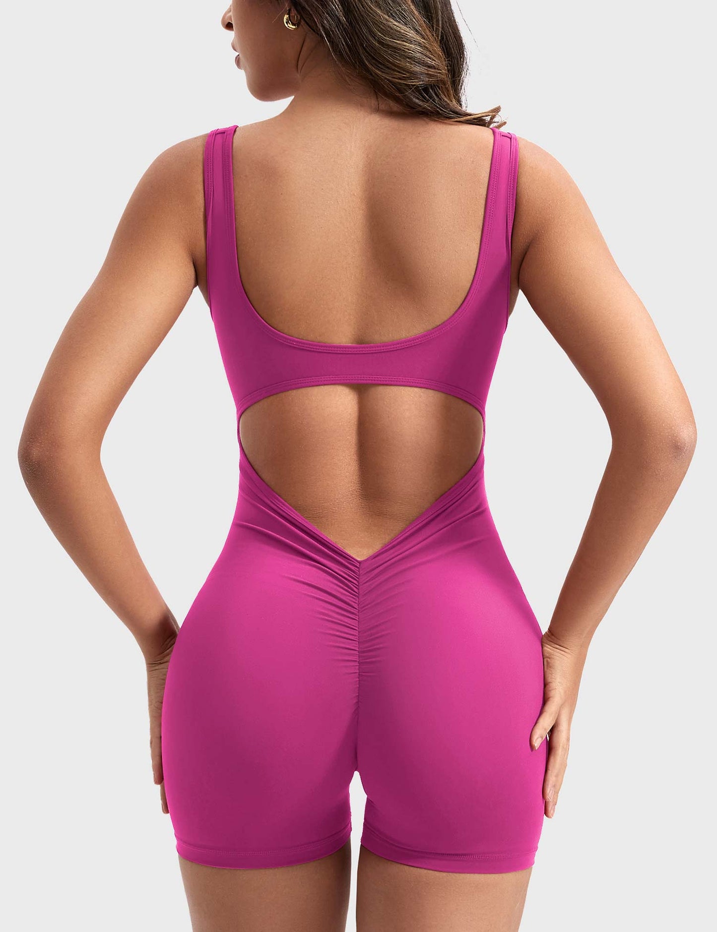 Lizvette V-Back Romper