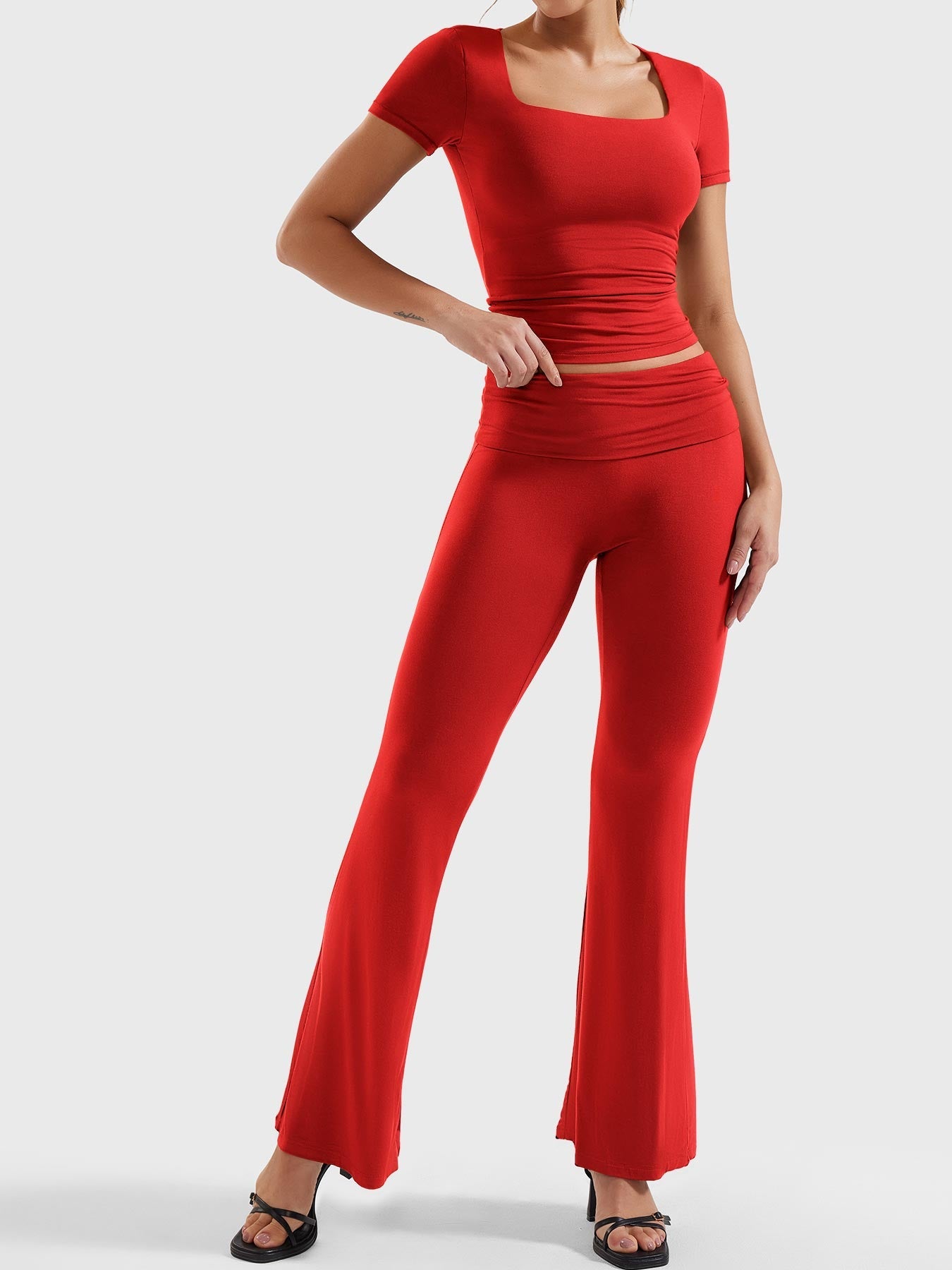 Erna Flare Legging Lounge Sets