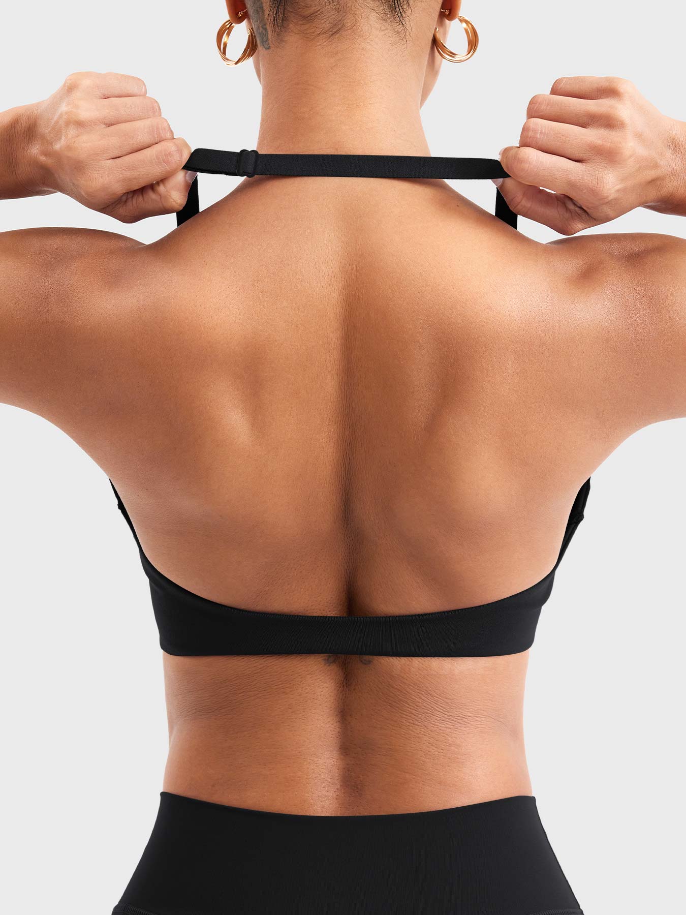 Melisy Halter Sports Bra