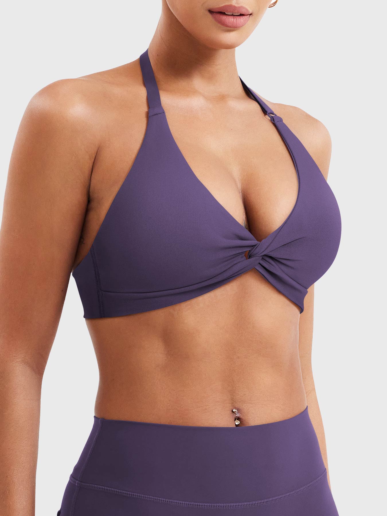 Melisy Halter Sports Bra