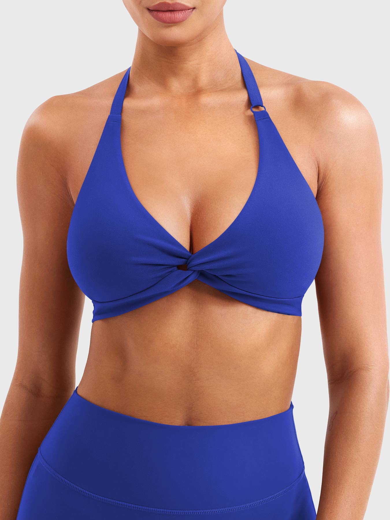 Melisy Halter Sports Bra