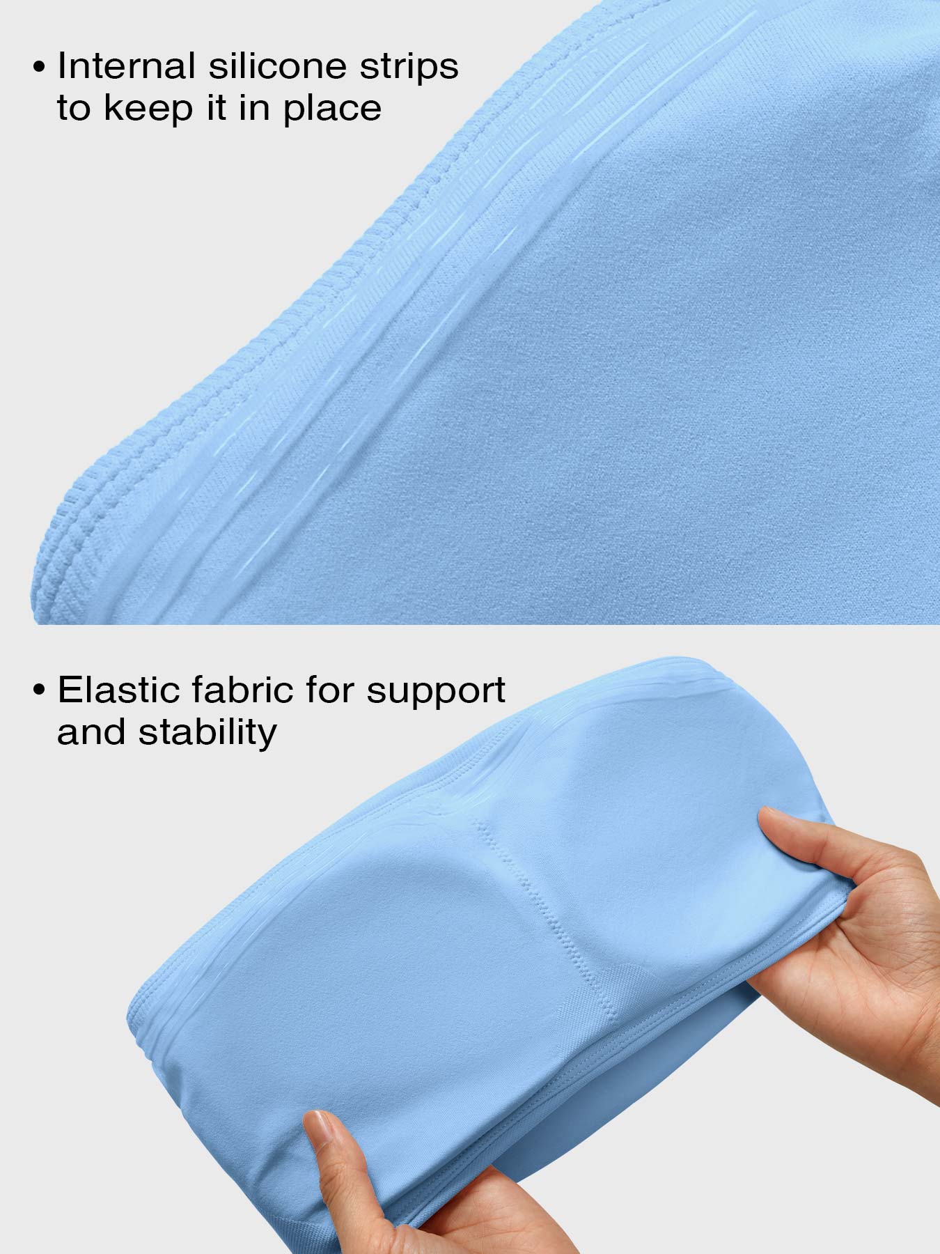 Zannie Seamless Bandeau Sports Bra