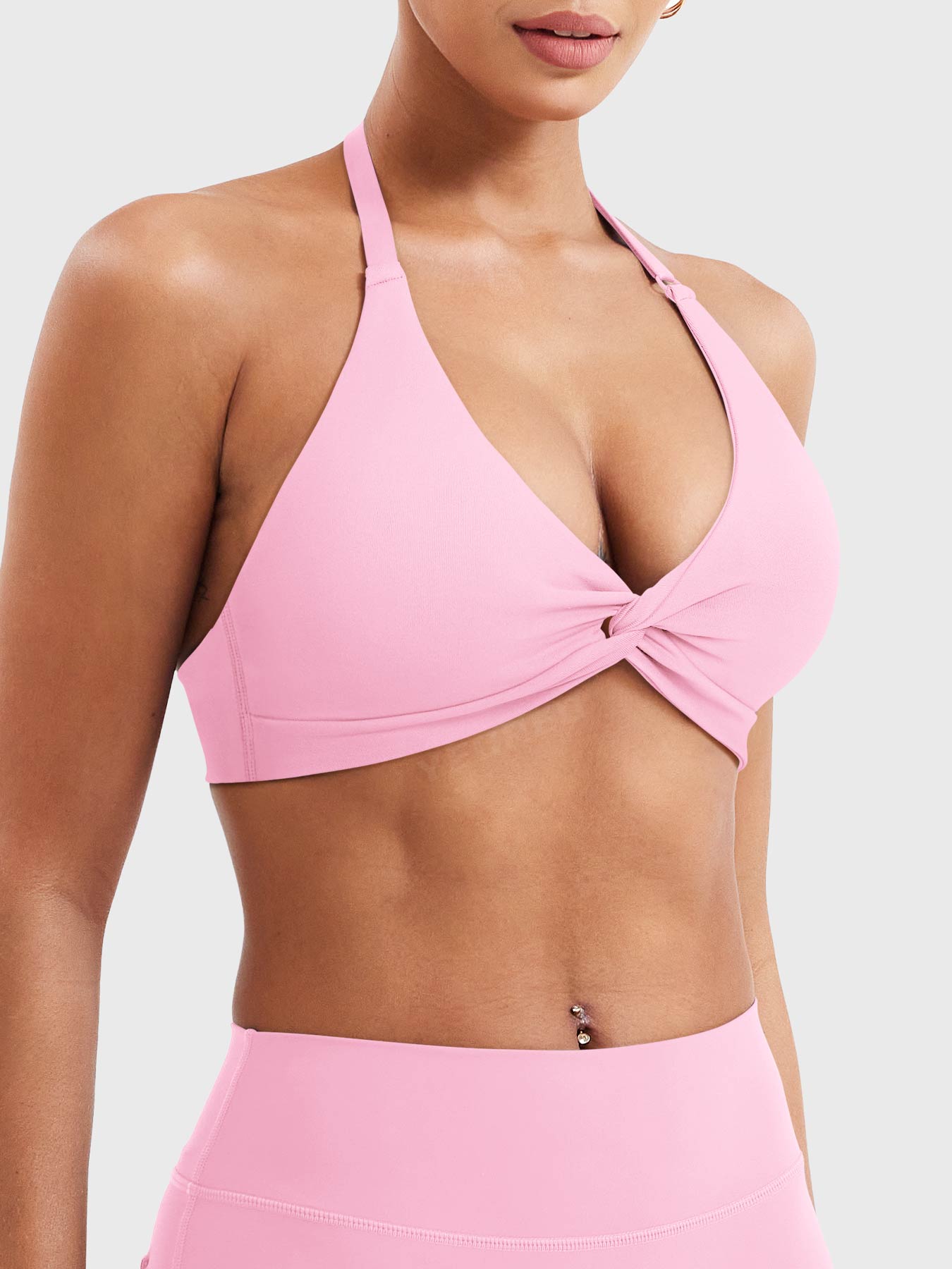 Melisy Halter Sports Bra