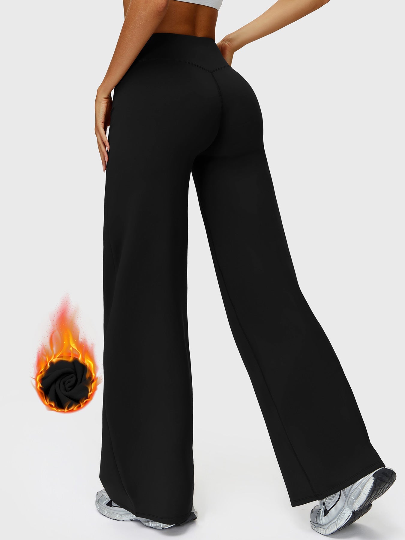 Eddiy 33" Fleece Straight Leg Leggings