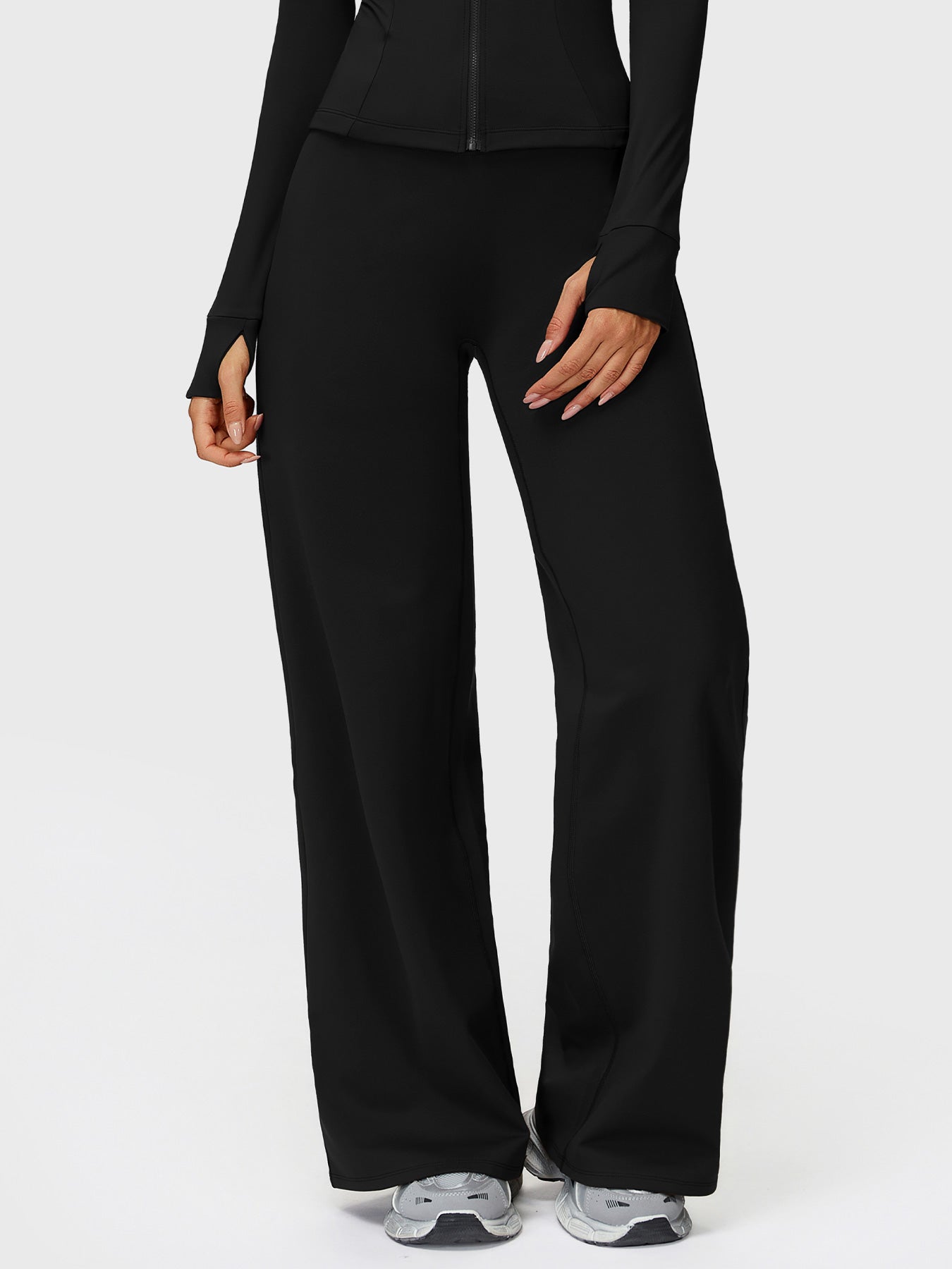 Eddiy 33" Fleece Straight Leg Leggings