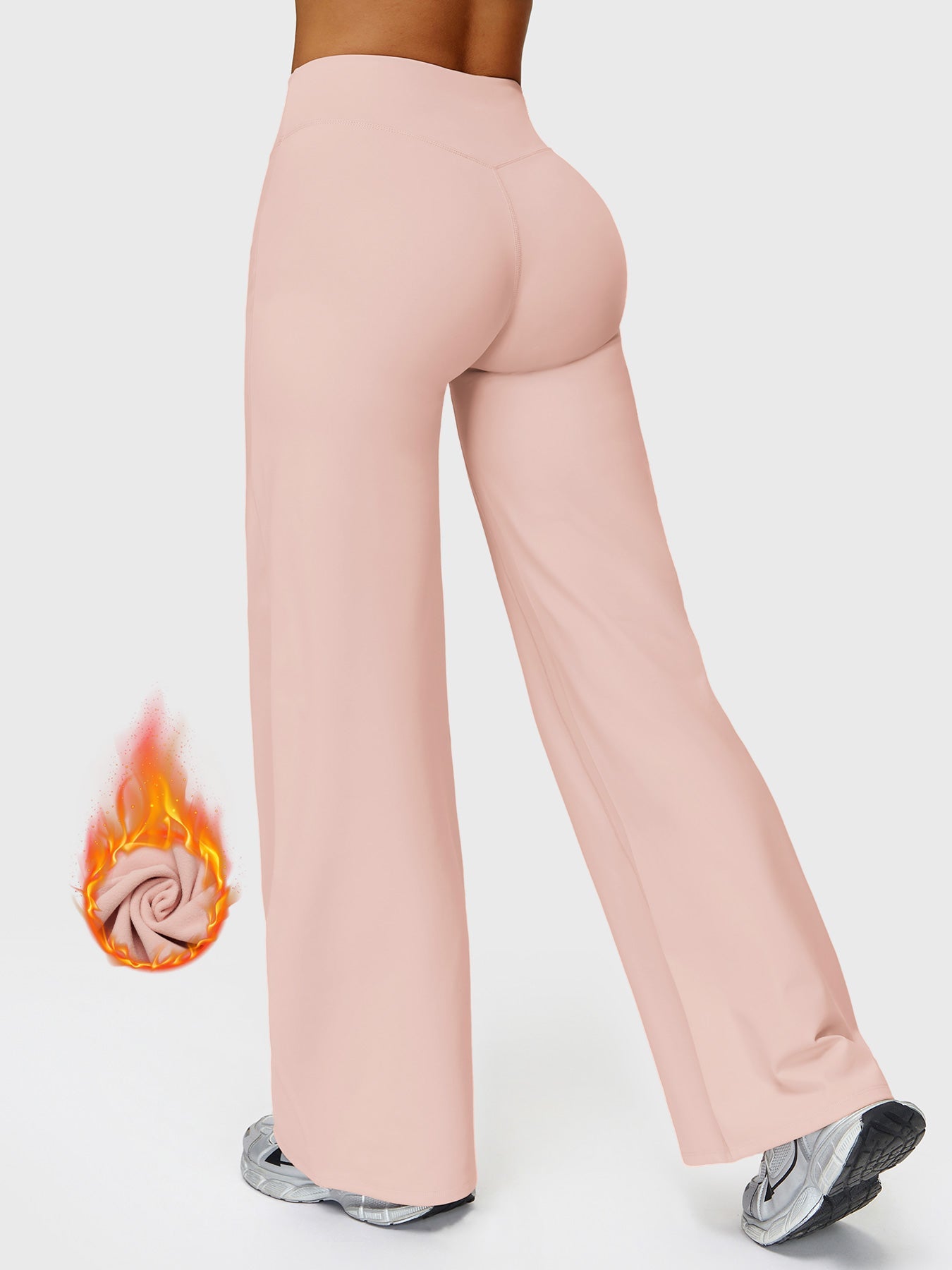 Eddiy 33" Fleece Straight Leg Leggings