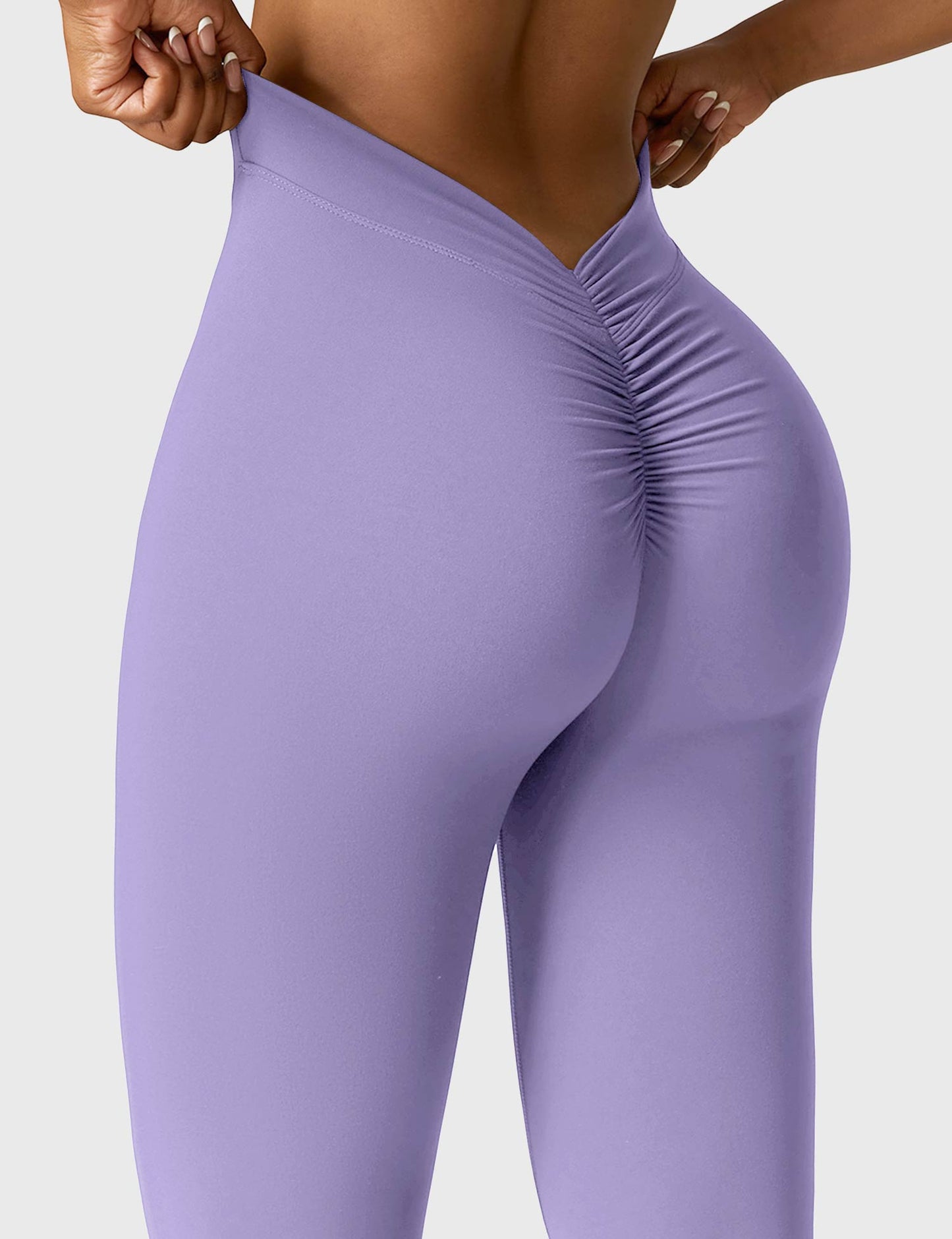 Daze V-back Flare Leggings