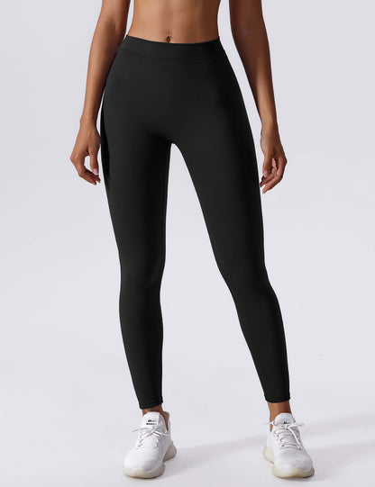 V-back Ruched Leggings