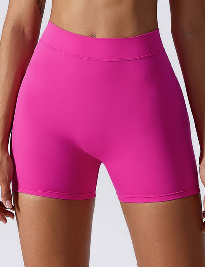 V-back Ruched Shorts