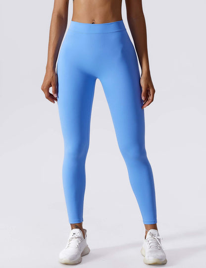 V-back Ruched Leggings