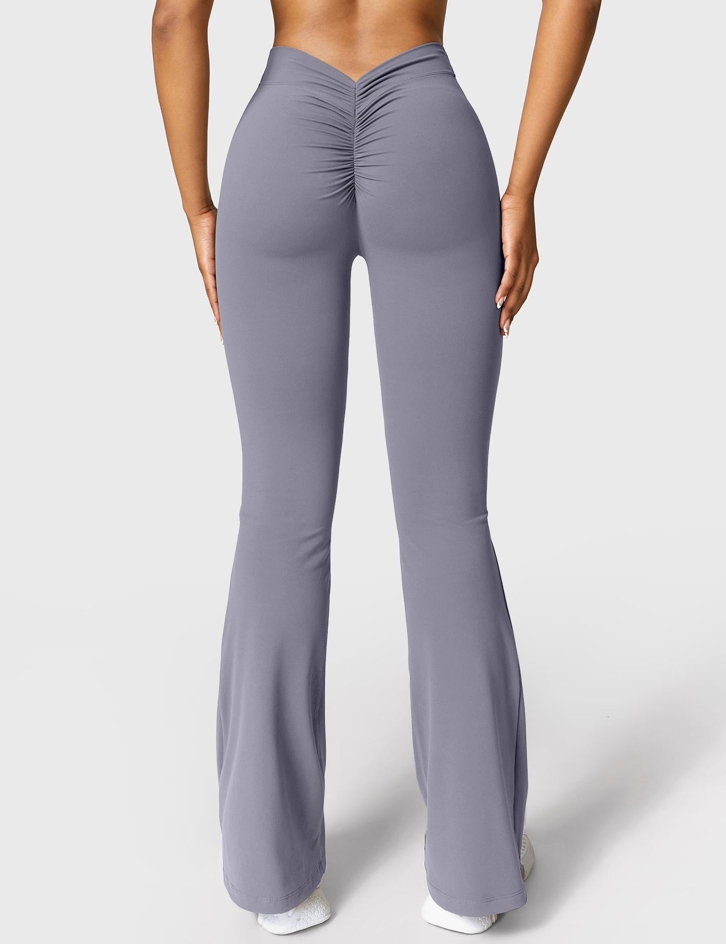 Daze V-back Flare Leggings