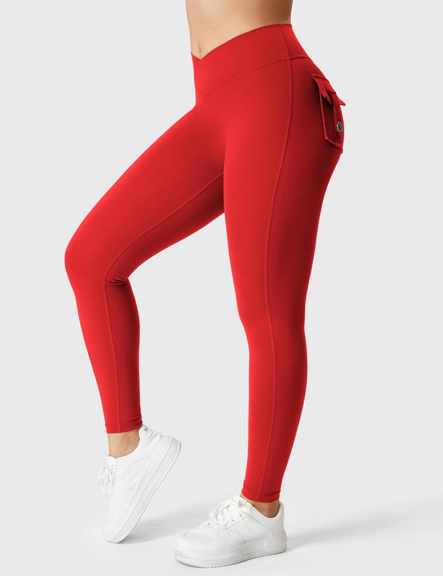 V-waistband Charm Leggings