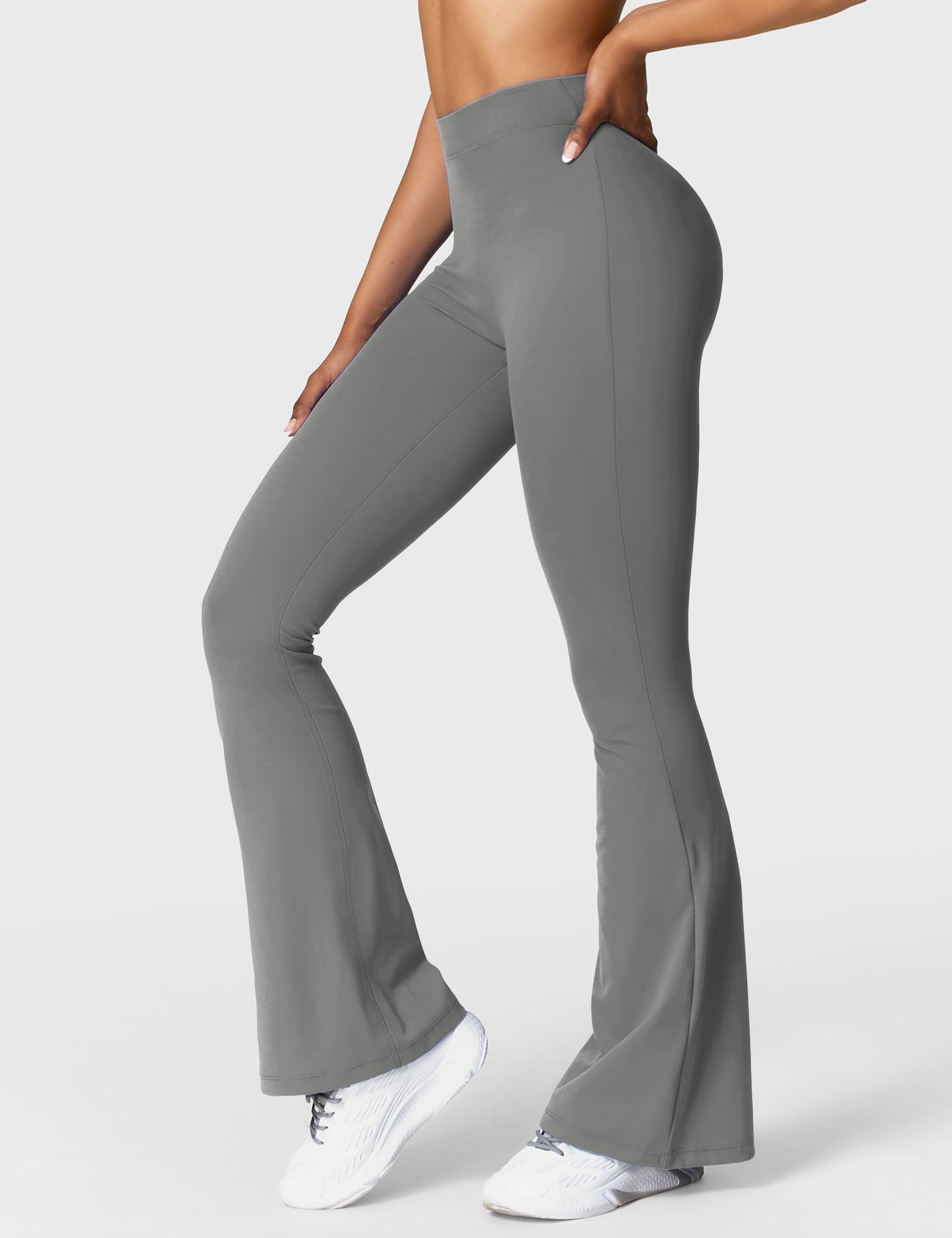 Daze V-back Flare Leggings