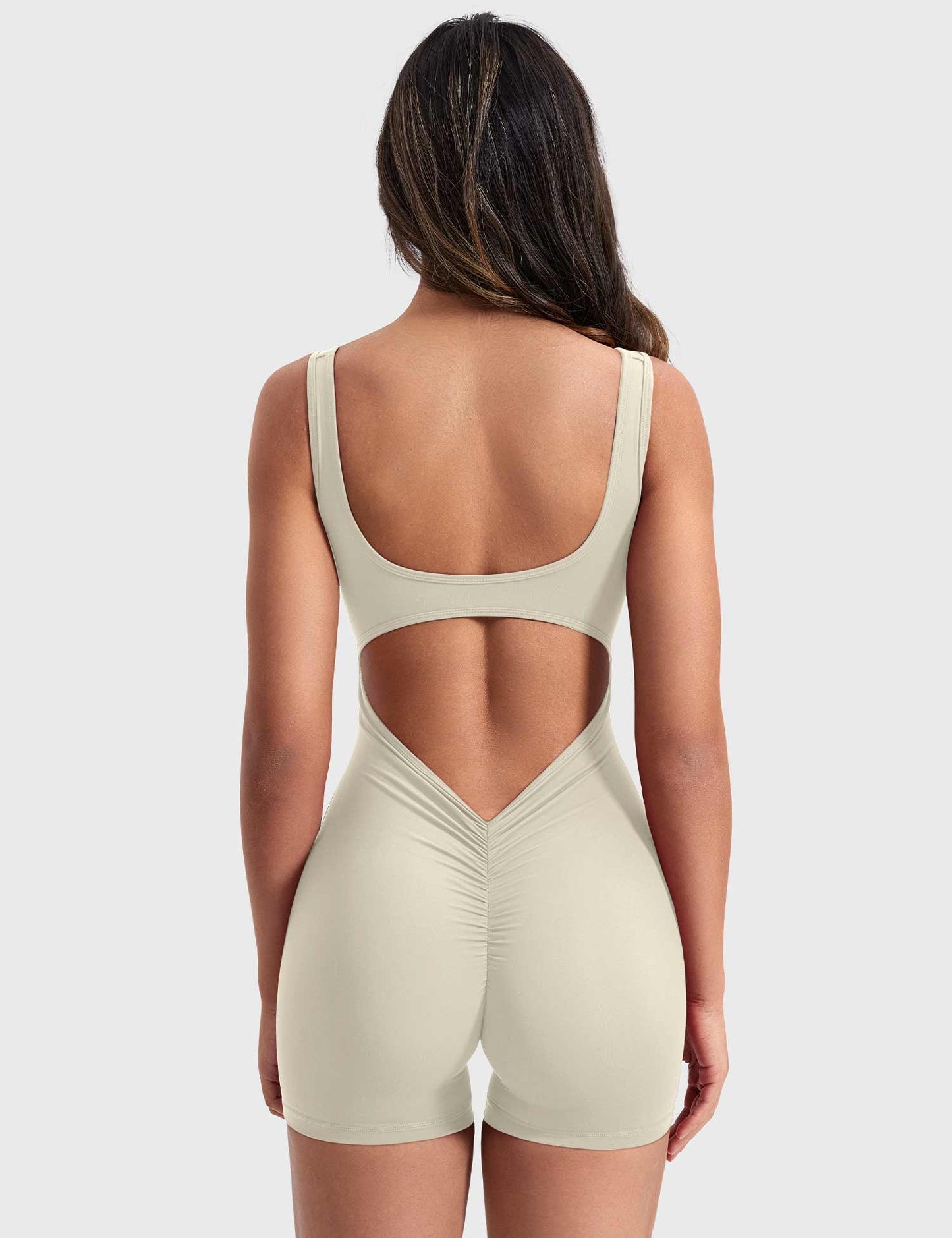 Lizvette V-Back Romper