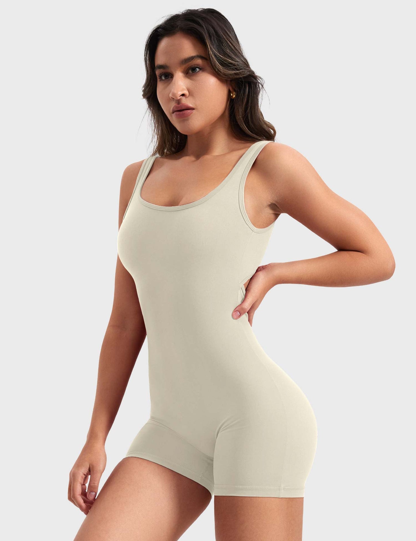 Lizvette V-Back Romper