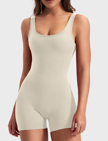 Lizvette V-Back Romper