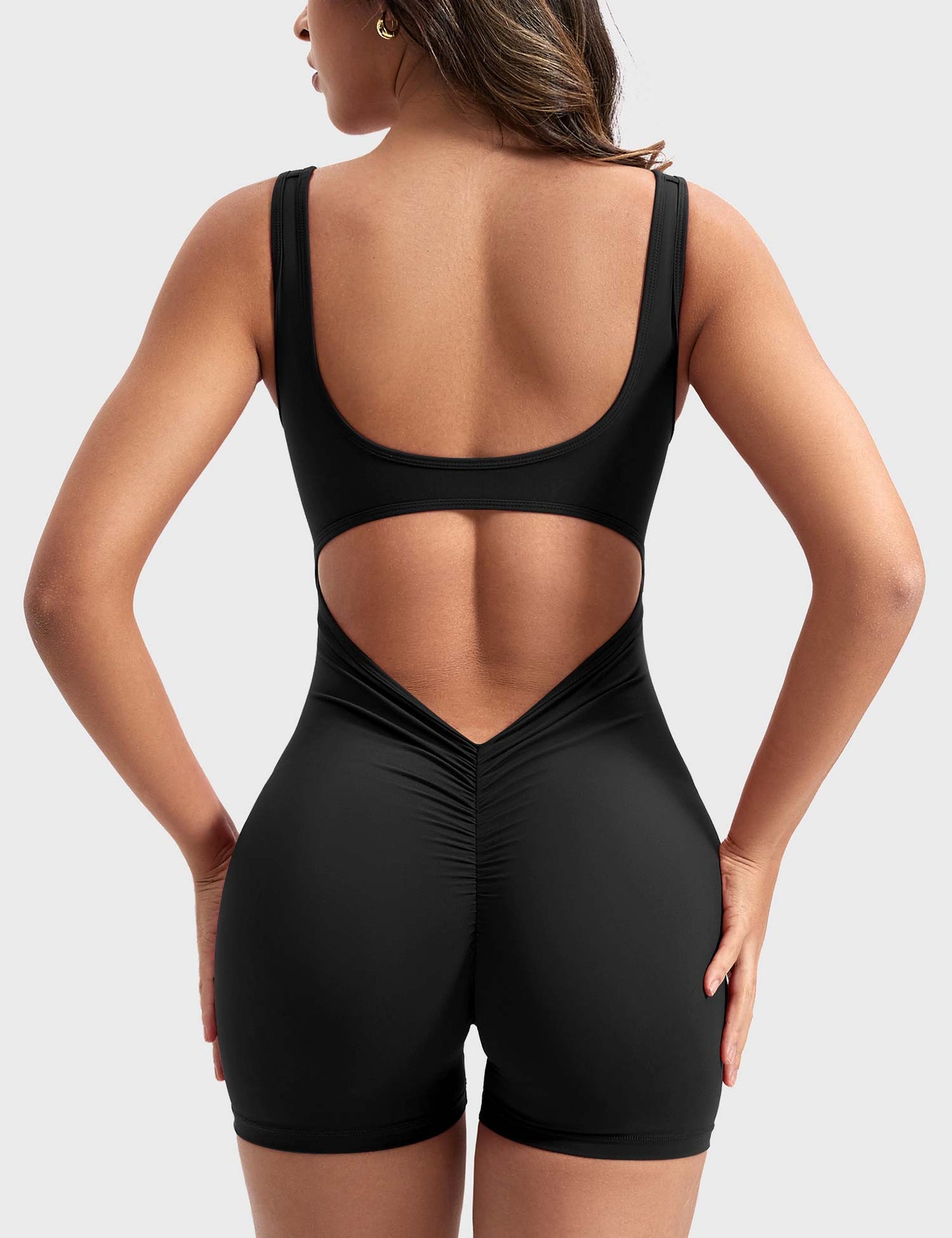 Lizvette V-Back Romper