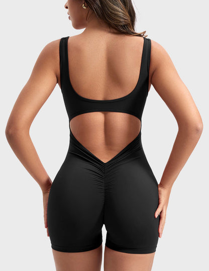 Lizvette V-Back Romper