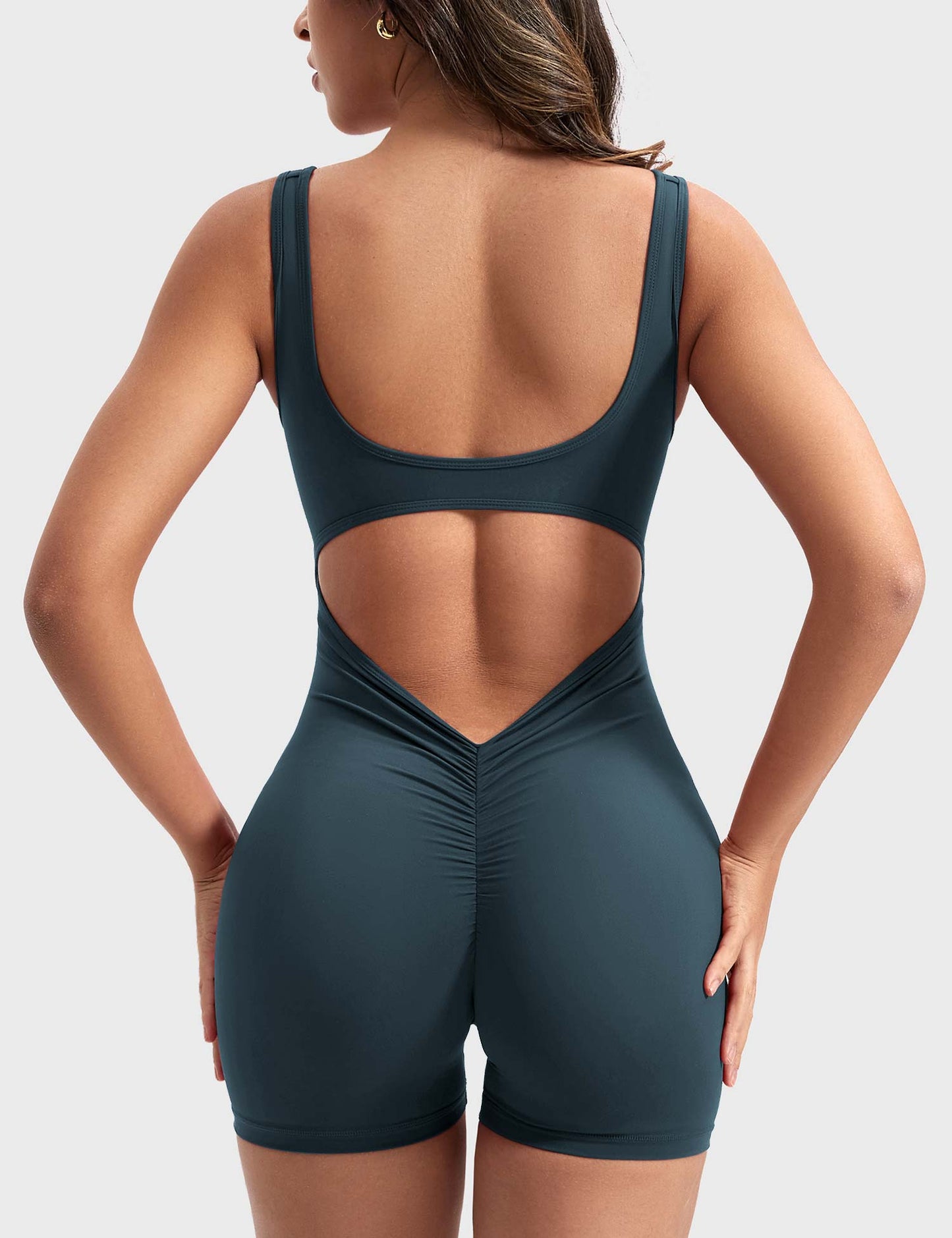 Lizvette V-Back Romper