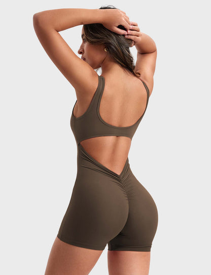 Lizvette V-Back Romper