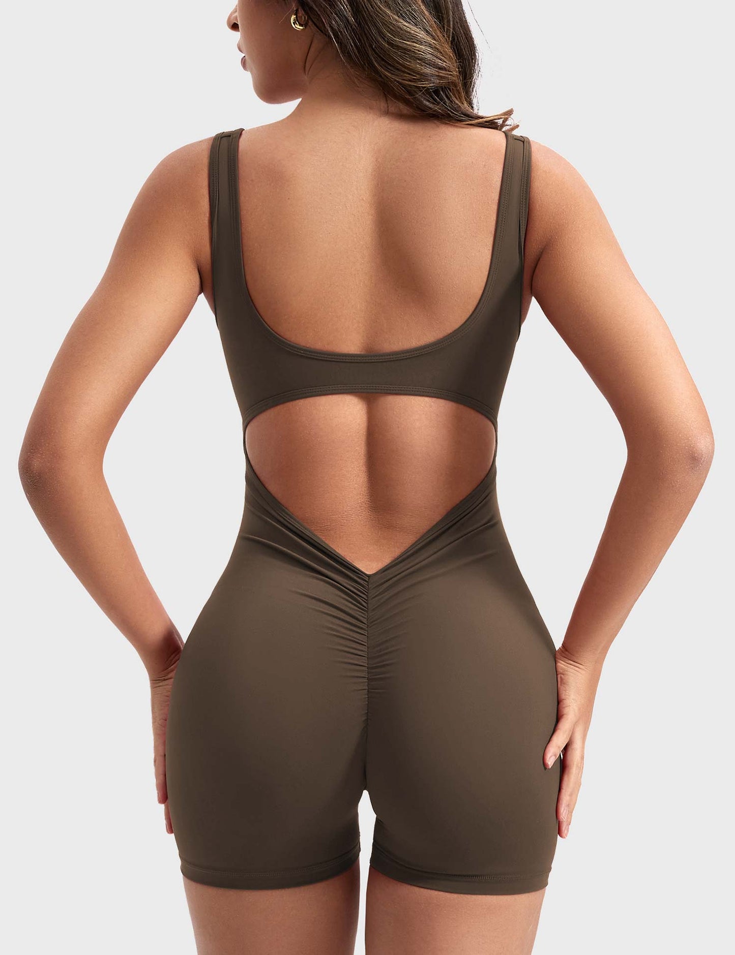 Lizvette V-Back Romper