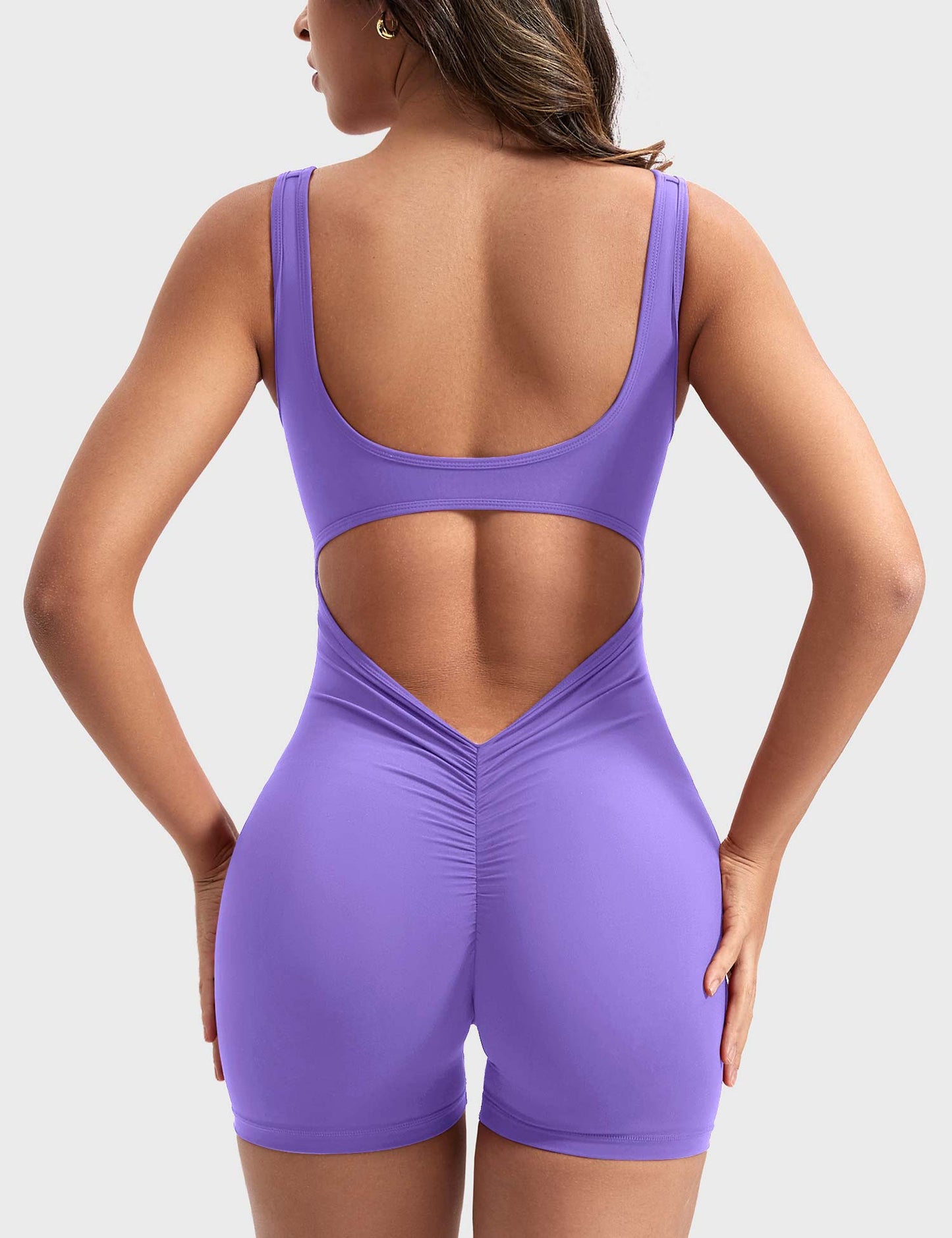 Lizvette V-Back Romper