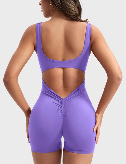 Lizvette V-Back Romper