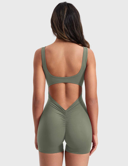 Lizvette V-Back Romper