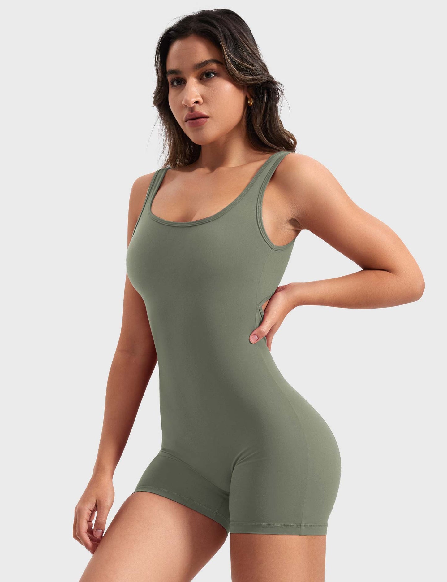 Lizvette V-Back Romper