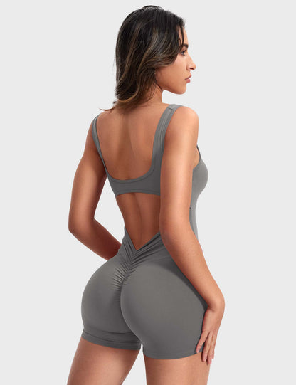 Lizvette V-Back Romper