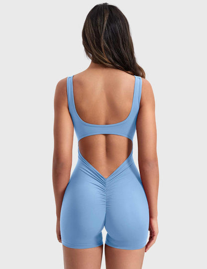 Lizvette V-Back Romper