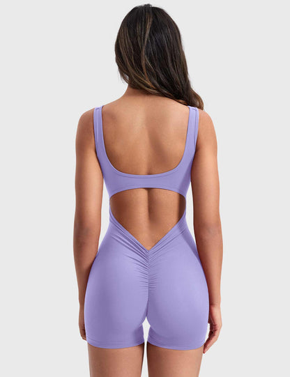 Lizvette V-Back Romper