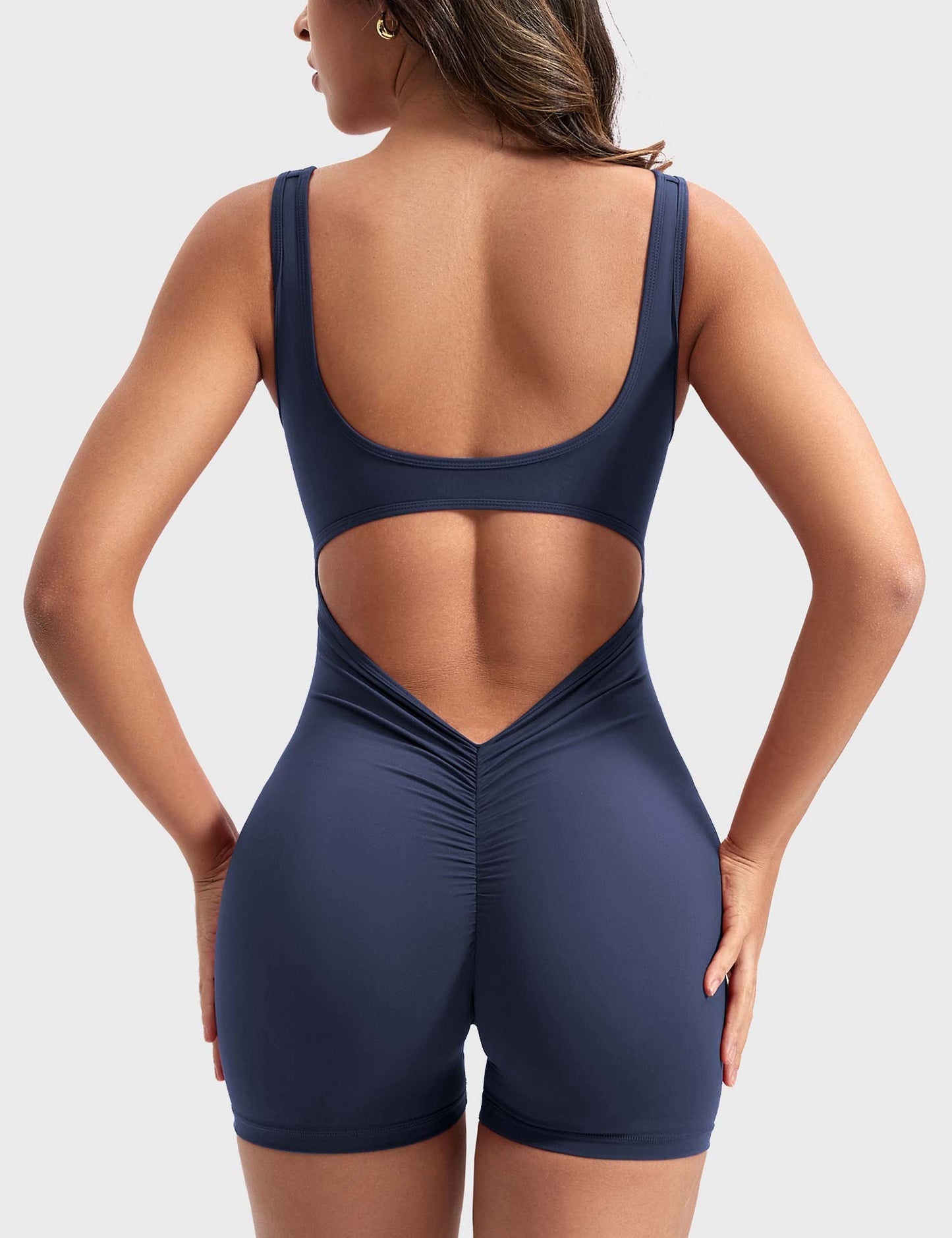 Lizvette V-Back Romper