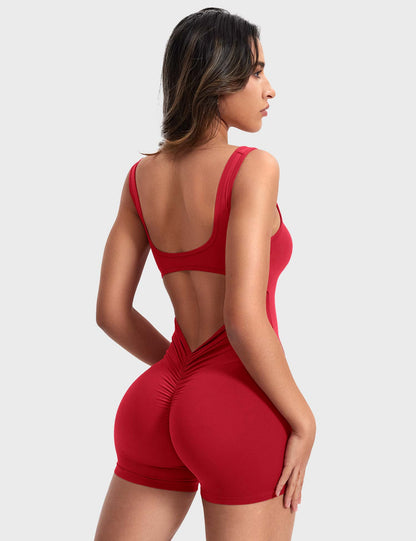 Lizvette V-Back Romper