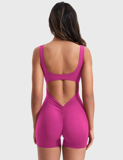 Lizvette V-Back Romper