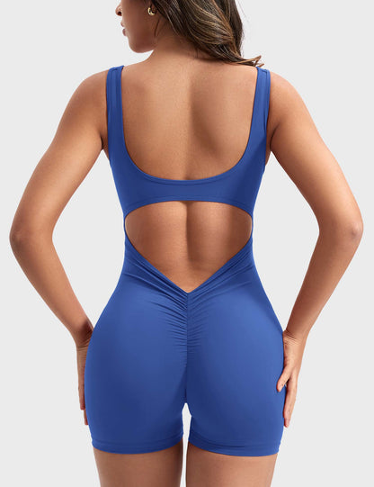 Lizvette V-Back Romper