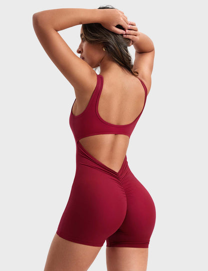 Lizvette V-Back Romper