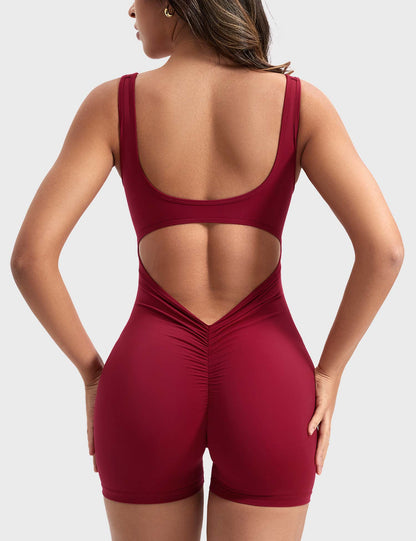 Lizvette V-Back Romper