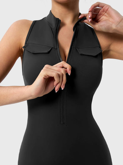 Samantha CoreFlex Jumpsuits with Pockets