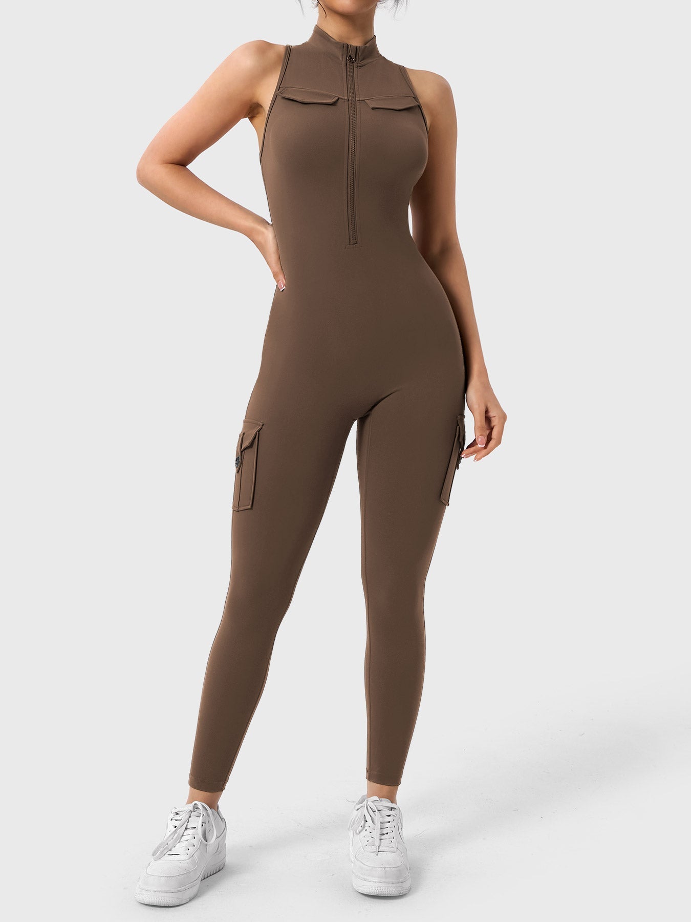 Samantha CoreFlex Jumpsuits with Pockets