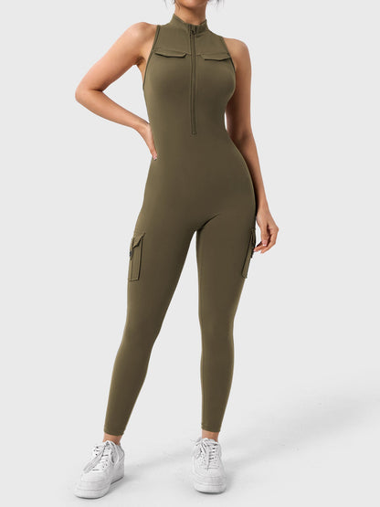 Samantha CoreFlex Jumpsuits with Pockets