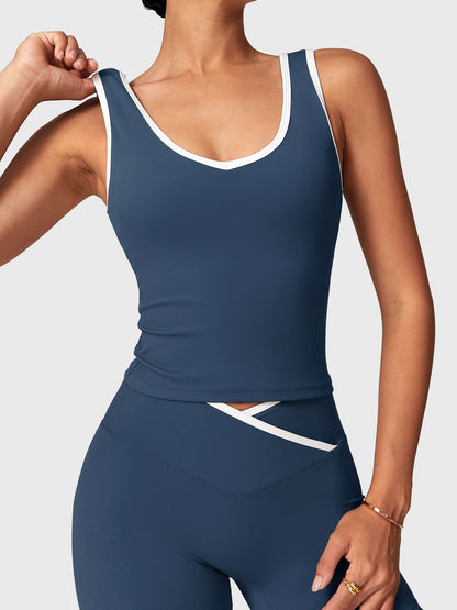 Alberta Contrast Trim Sports Set