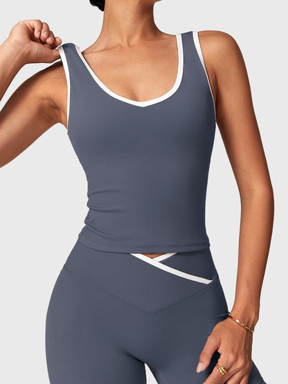 Alberta Contrast Trim Sports Set