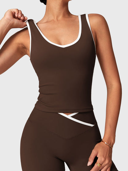 Alberta Contrast Trim Sports Set